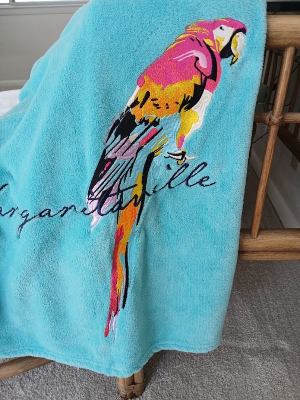 HSN Exclusive MARGARITAVILLE Blanket Throw